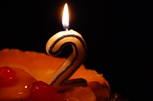 Two year candle