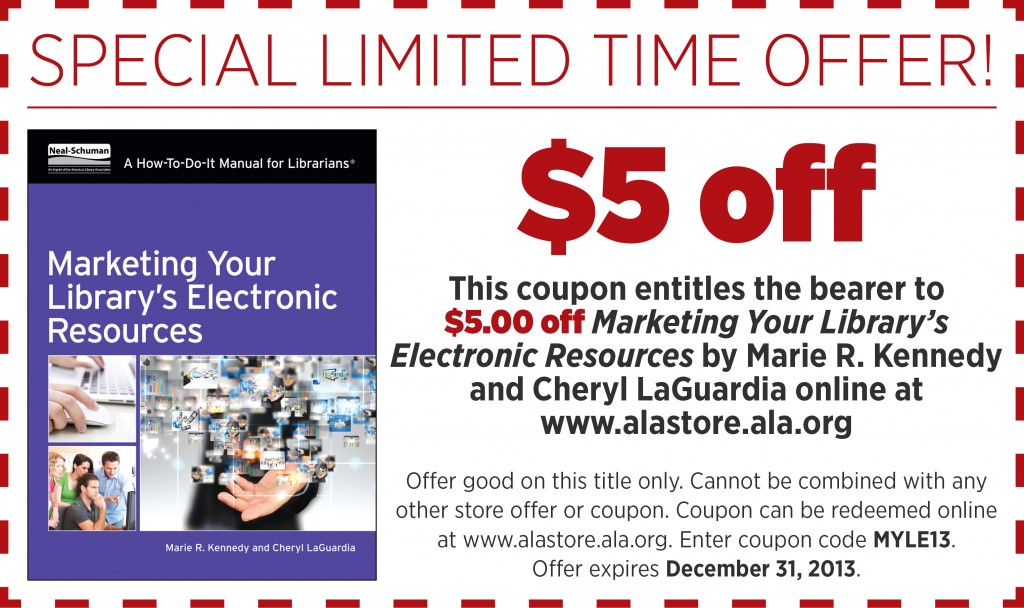 coupon for $5 off our book