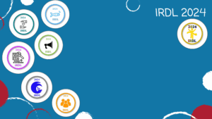 Personalized Zoom background, with badges won by that Scholar